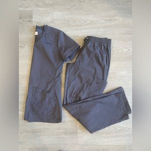 White cross nurse scrub nwt